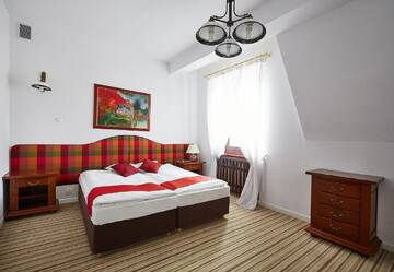 Фото номера Двухместный номер с 1 кроватью Отель Hotel Pałac w Myślęcinku г. Быдгощ 6
