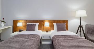 Фото номера Двухместный номер Делюкс с 2 отдельными кроватями Отель Park Hotel Bydgoszcz г. Быдгощ 4
